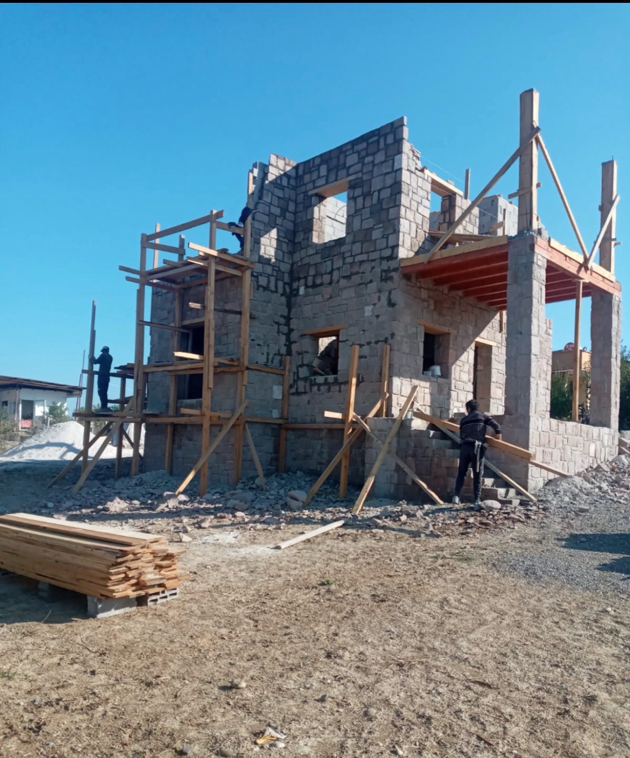 Taş ev projesi 7