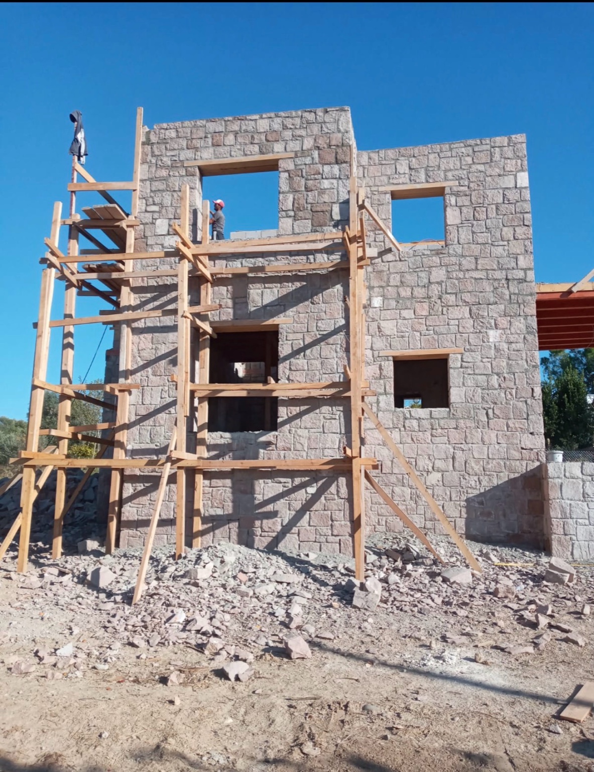 Taş ev projesi 9