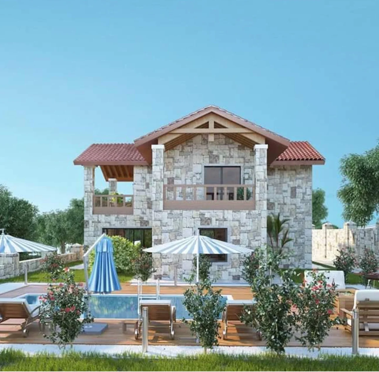 Taş ev projesi 35